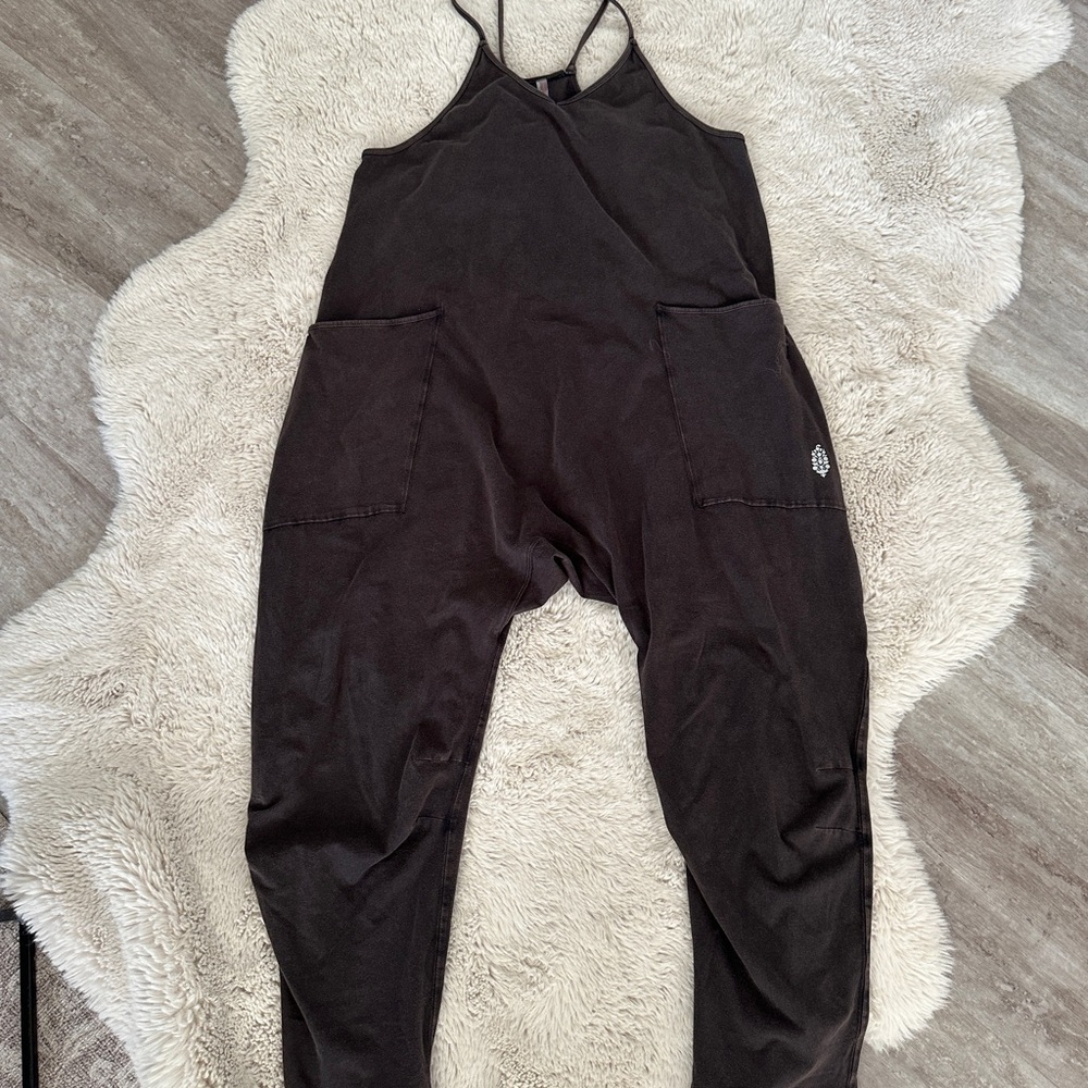 FP Movement by Free People Charcoal Jumpsuit - Picture 2 of 7
